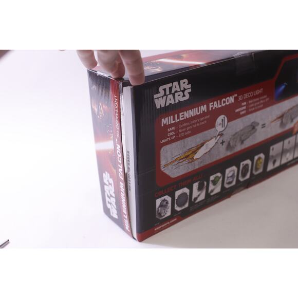 Star Wars, Millenium Falcon, 3D Deco Light, Disney, Lucasfilm, ~ 250729-WH 835 - Picture 3 of 3